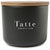 Be Home Black Brampton Stoneware Container - Medium