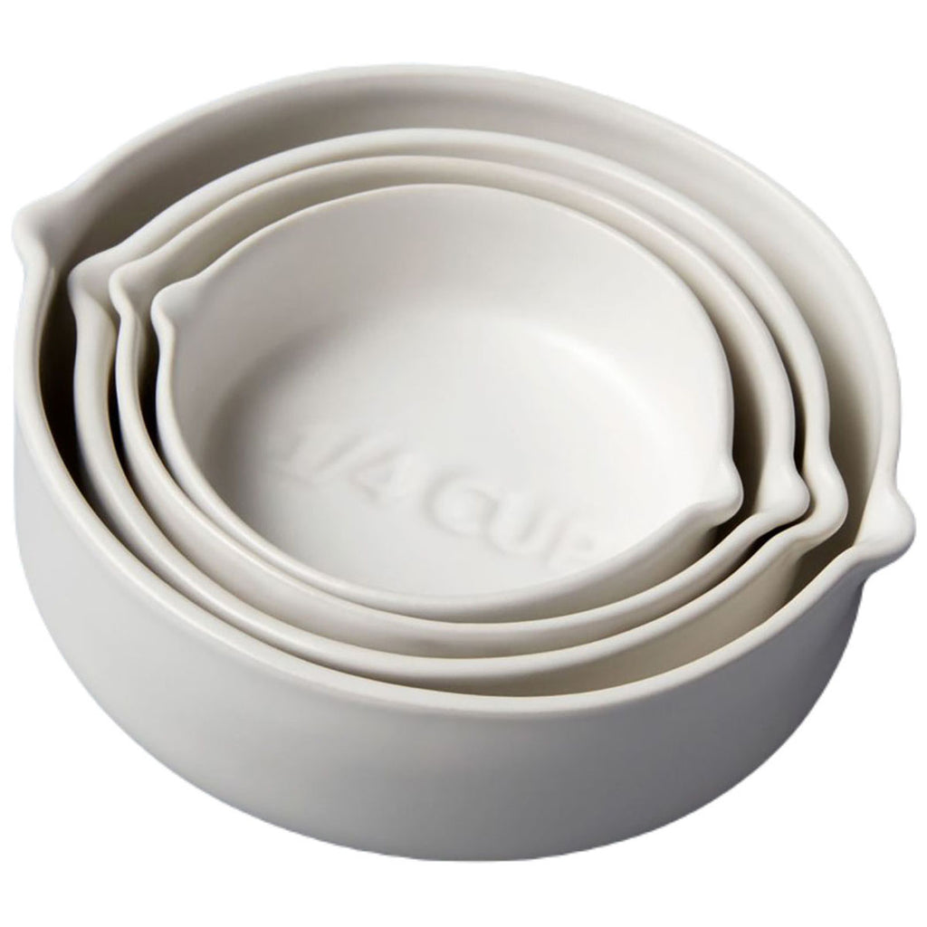 Be Home White Brampton Nested Stoneware Measuring Cups