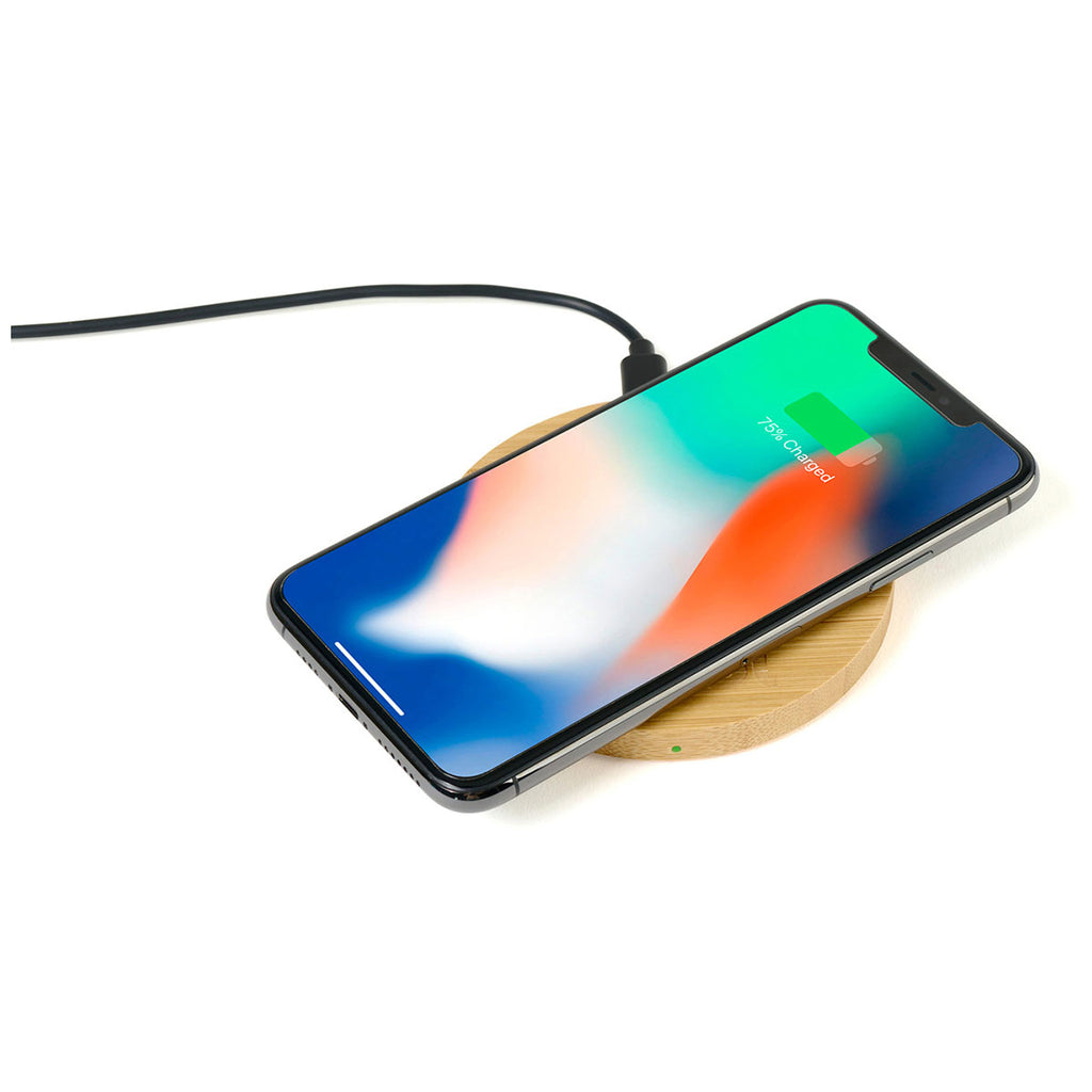 Gemline Bamboo Auden Bamboo Wireless Charger