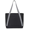 Gemline Medium Grey Repeat Recycled Poly Tote