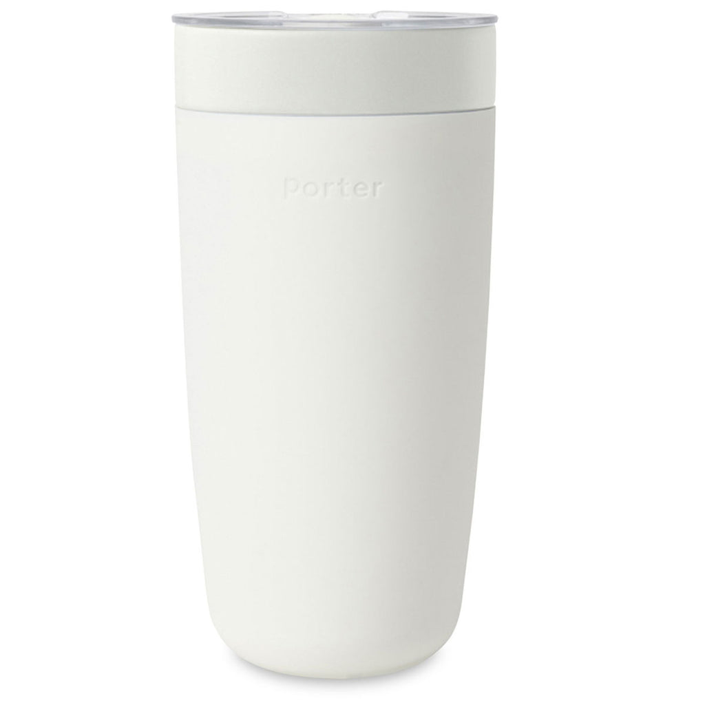 W&P Cream Insulated Ceramic Tumbler -20 oz