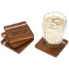 Leed's Wood Graze Coaster Set