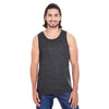 Threadfast Unisex Black Triblend Tank