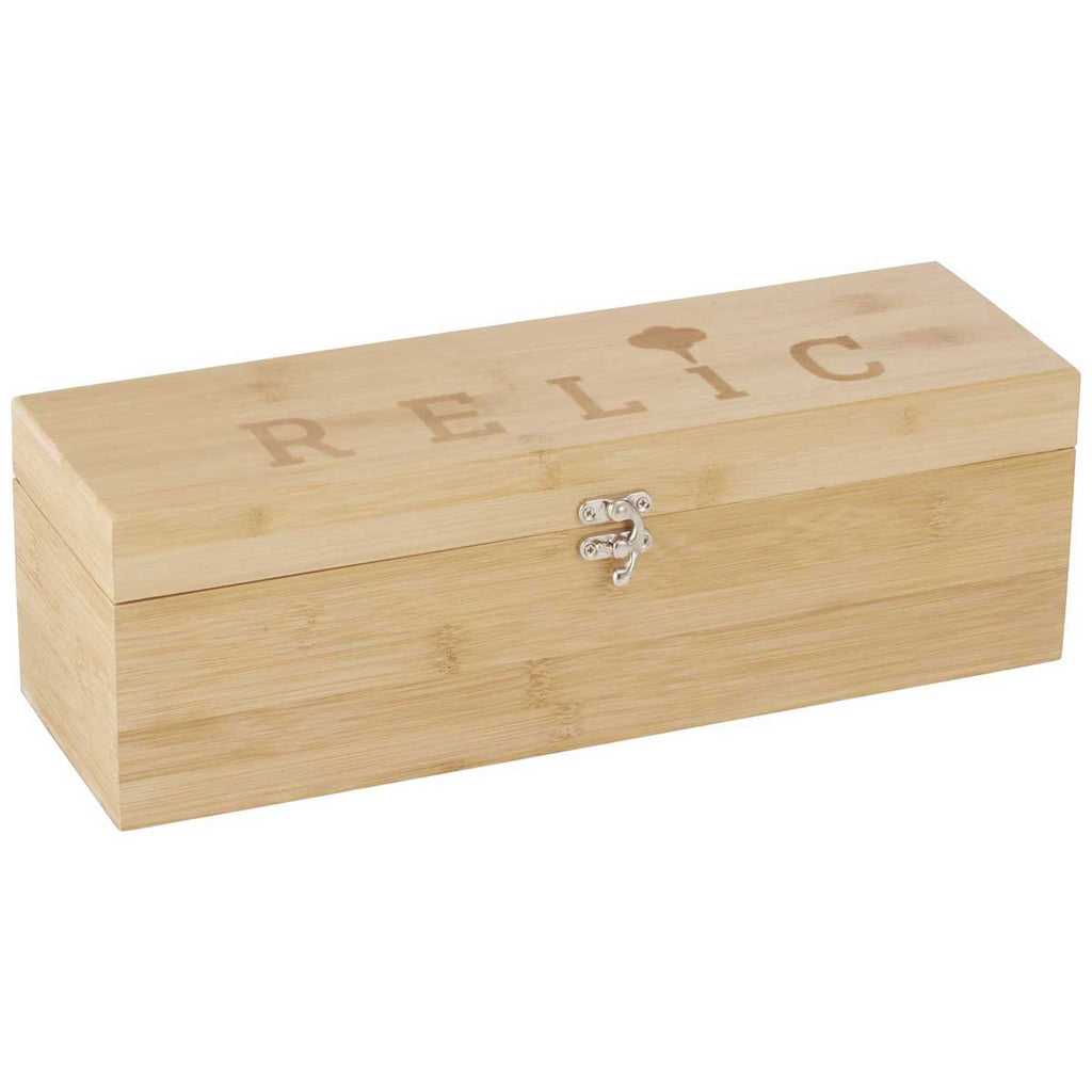 Leed's Natural Bamboo Wine Case Set