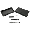 Leeds Black Modena Cheese & Serving Set