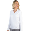 Antigua Women's White Tribute Long Sleeve T-Shirt