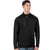 Antigua Men's Black/Carbon Genereation Quarter Zip Up