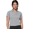 Antigua Women's Grey Heather/Shadow Peak Polo