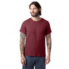 Alternative Apparel Unisex Currant Heather Go-To Tee