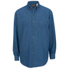 Edwards Men's Navy Denim Midweight Long Sleeve Shirt