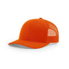 Richardson Orange Mesh Back Solid Trucker Hat