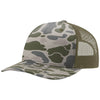 Richardson Marsh Duck Camo/Loden Printed Five Panel Trucker Hat