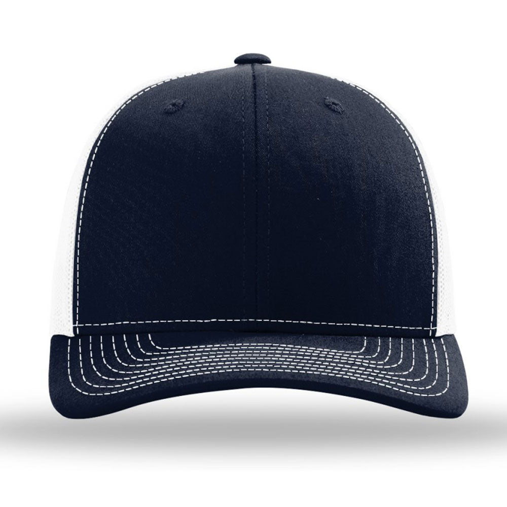 Richardson Navy/White Recycled Trucker Cap