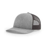 Richardson Heather Grey/Dark Charcoal Mesh Back Split Low Pro Trucker Hat