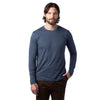 Alternative Apparel Unisex Light Navy Long Sleeve Go-To-Tee