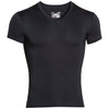 Under Armour Men's Black Tactical HeatGear Compression V-Neck T-Shirt