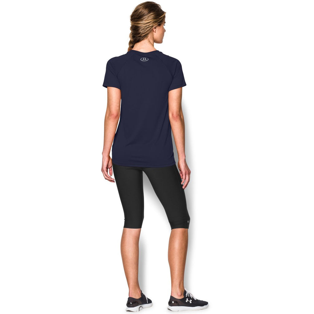 Under Armour Women's Midnight Navy S/S Locker Tee