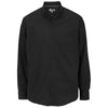 Edwards Men's Black Lightweight Long Sleeve Poplin Shirt