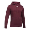 Under Armour Men's Maroon Hustle Fleece Hoody