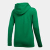 Under Armour Women's True Kelly Green Hustle Fleece Hoody