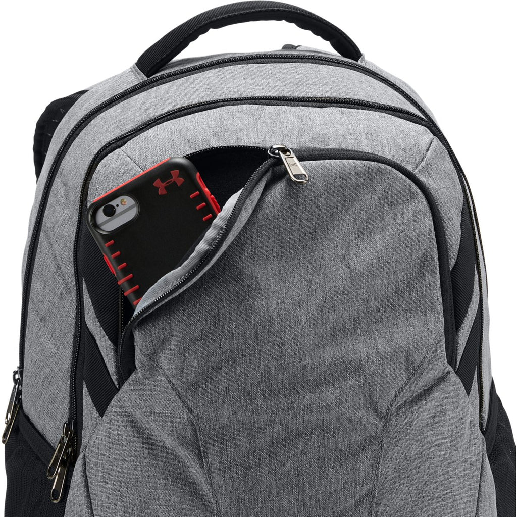 Under Armour Graphite UA Team Hustle 3.0 Backpack