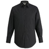 Edwards Men's Black Comfort Stretch Broadcloth Shirt