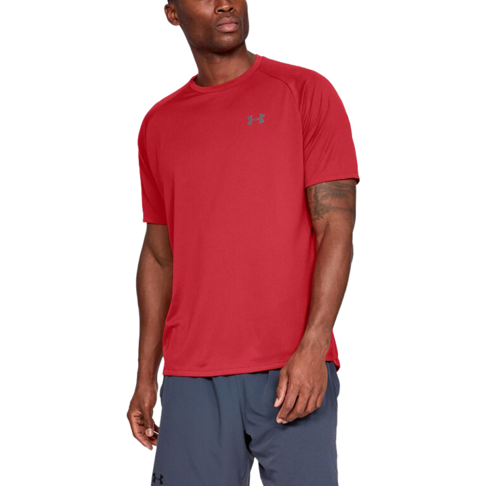 Under Armour Men's Red Tech 2.0 Short Sleeve Tee