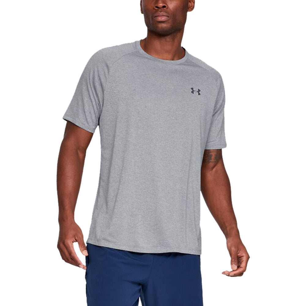 Under Armour Men's Steel Light Heather Tech 2.0 Short Sleeve Tee