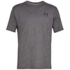 Under Armour Men's Charcoal Medium Heather Sportstyle Left Chest Short Sleeve