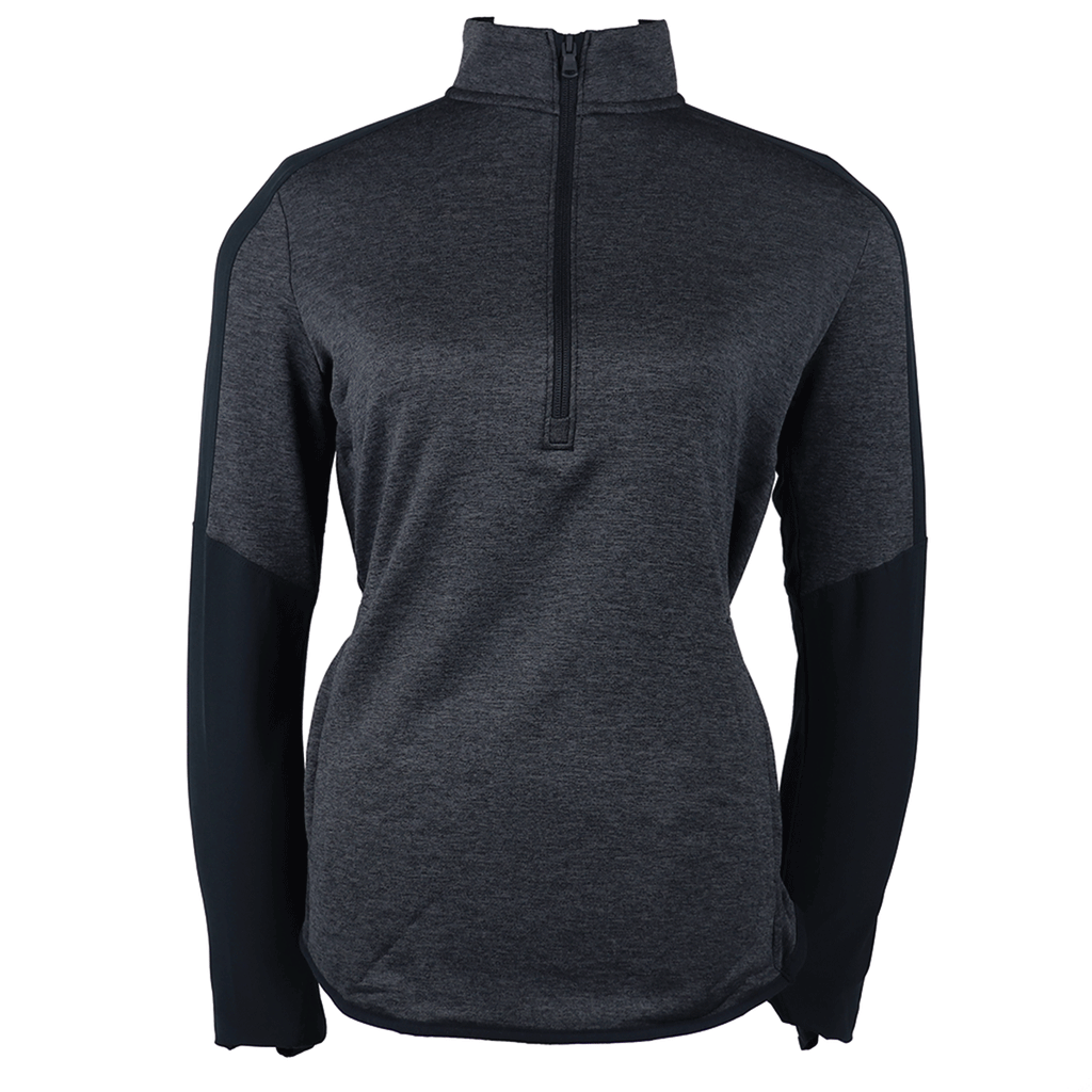 Under Armour Women's Black Corporate Hybrid Quarter Zip