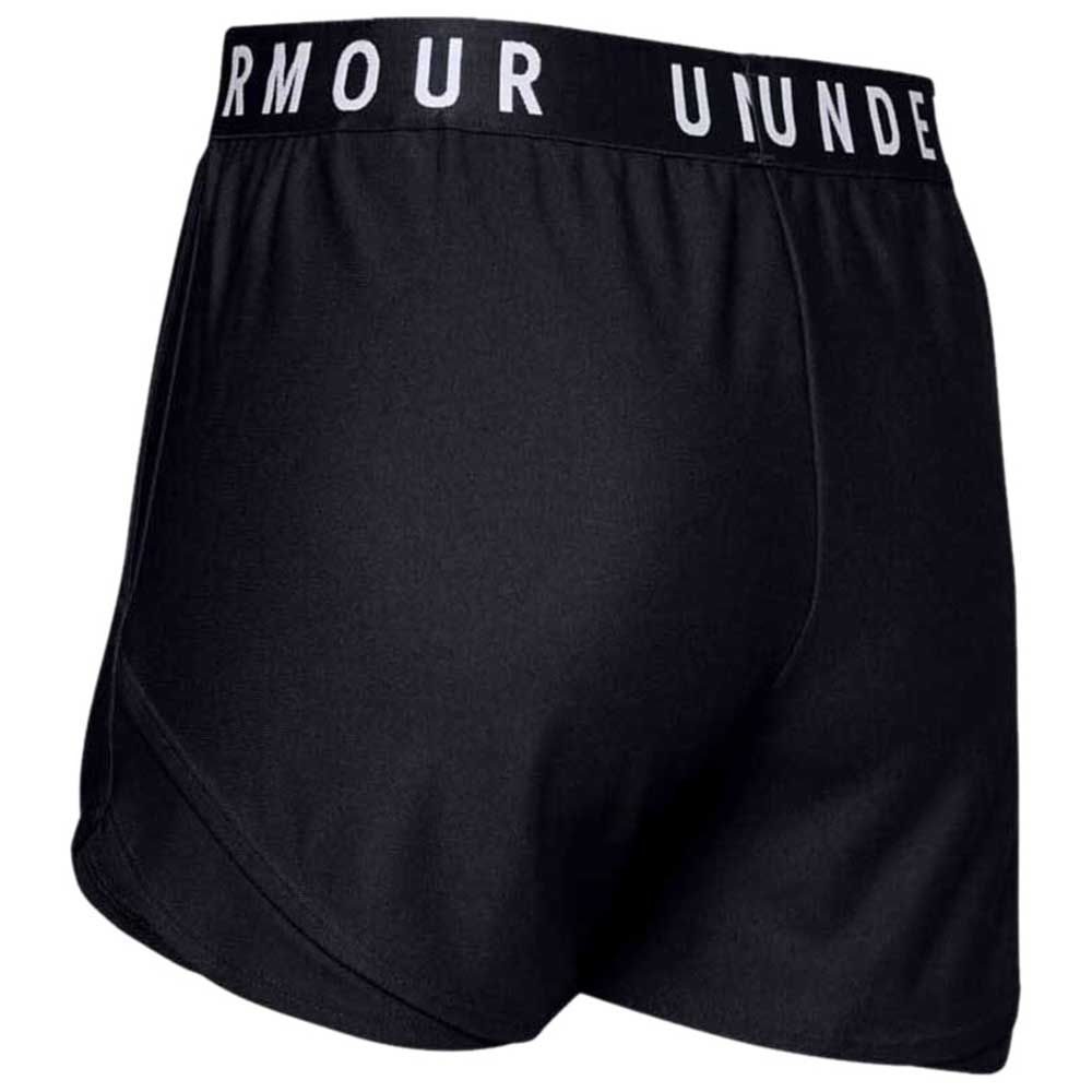 Under Armour Women's Black/Black Play Up Shorts 3.0