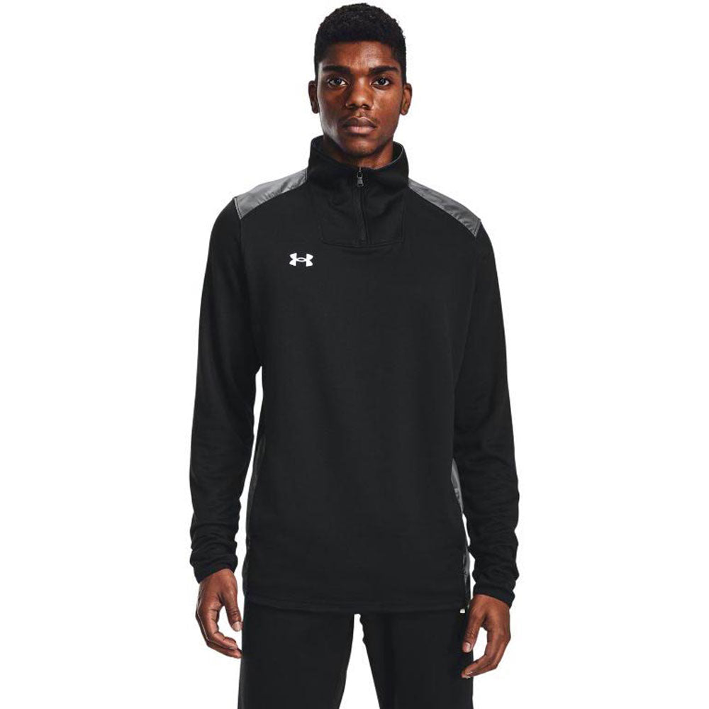 Under Armour Men's Black/White Command 1/4 Zip