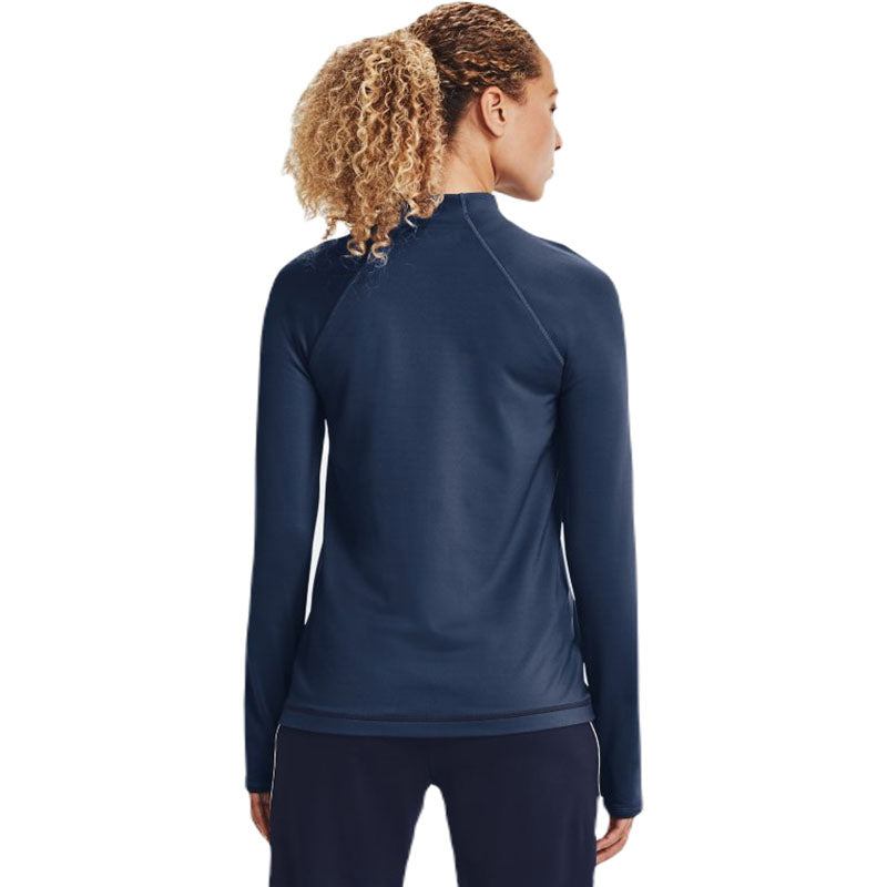 Under Armour Women's Midnight Navy/White Layer Up Full Zip