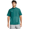 Under Armour Men's Coastal Teal/White Motivate 2.0 Short Sleeve