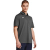 Under Armour Men's Castlerock/White Tech Team Polo