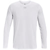 Under Armour Men's White/Mod Grey Team Tech Long Sleeve