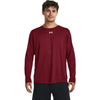 Under Armour Men's Cardinal/White Team Tech Long Sleeve