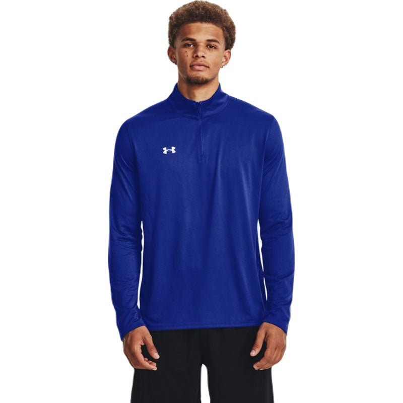 Under Armour Men's Royal/White Team Tech 1/4 Zip