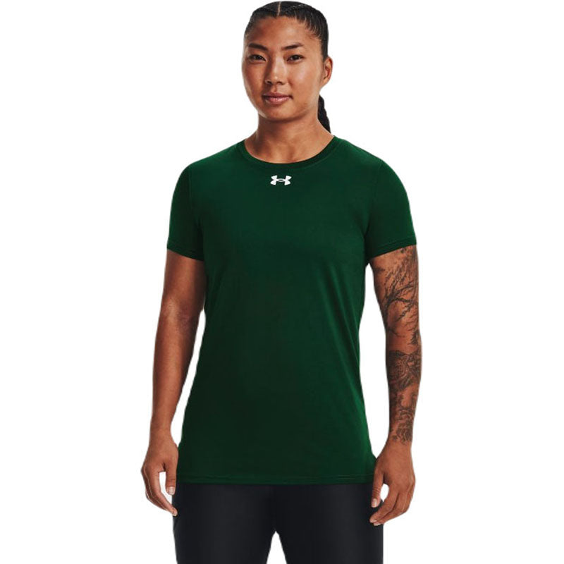 Under Armour Women's Forest Green Team Tech Tee