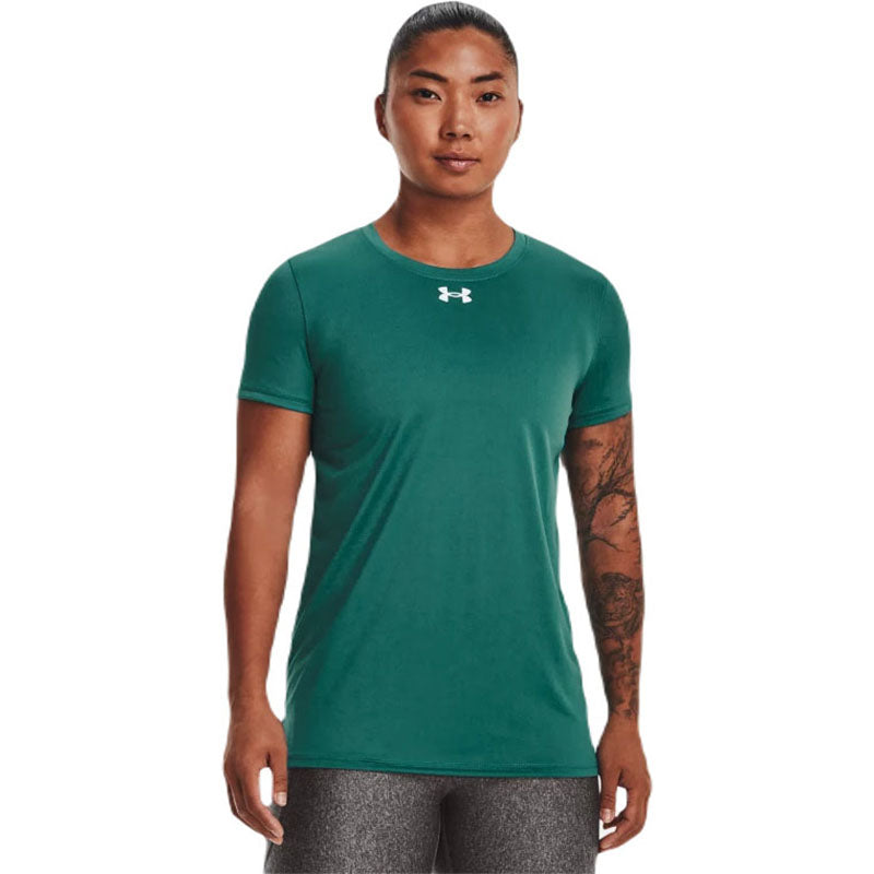 Under Armour Women's Coastal Teal Team Tech Tee