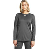 Under Armour Women's Castlerock/White Team Tech Long Sleeve