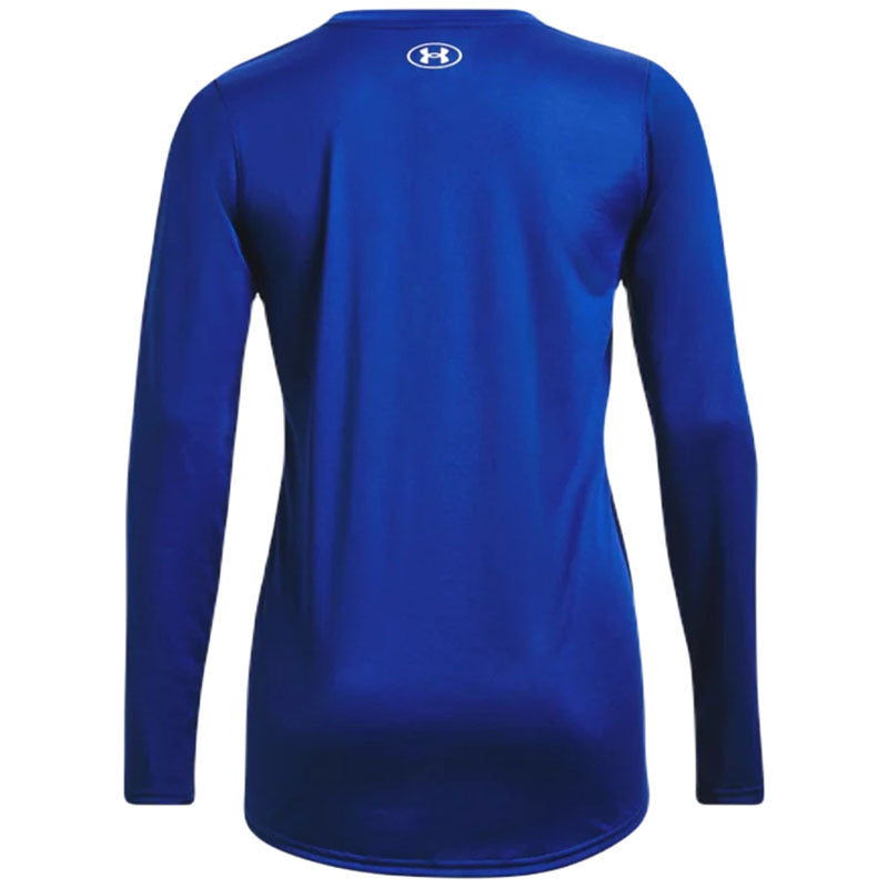 Under Armour Women's Royal/White Team Tech Long Sleeve