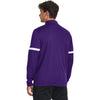 Under Armour Men's Purple/White Team Knit Warm-Up Full Zip