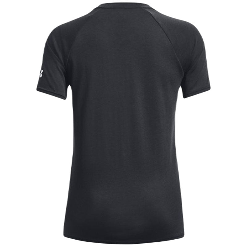 Under Armour Women's Black/White Athletics Short Sleeve