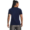 Under Armour Women's Midnight Navy/White Athletics Short Sleeve