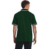 Under Armour Men's Forest Green/White Team Tipped Polo