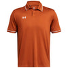 Under Armour Men's Texas Orange/White Team Tipped Polo