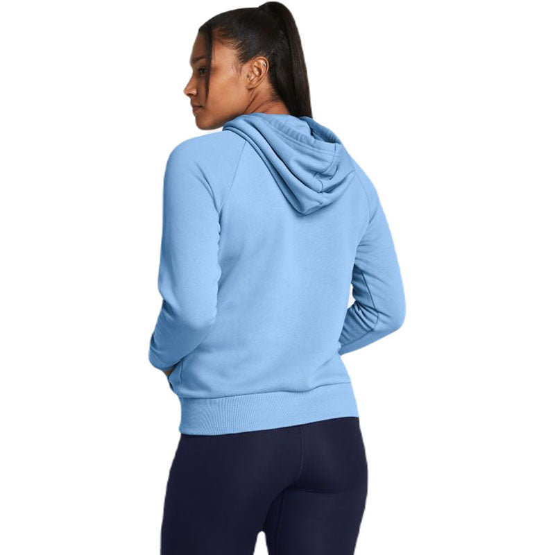 Under Armour Women's Carolina Blue/White Rival Fleece Hoodie