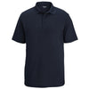 Edwards Men's Bright Navy Mini-Pique Snag-Proof Polo