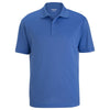 Edwards Men's French Blue Mini-Pique Snag-Proof Polo